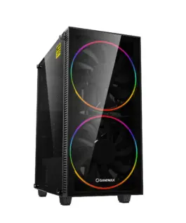 Gamemax кутия Case EATX - Black Hole - Addressable RGB