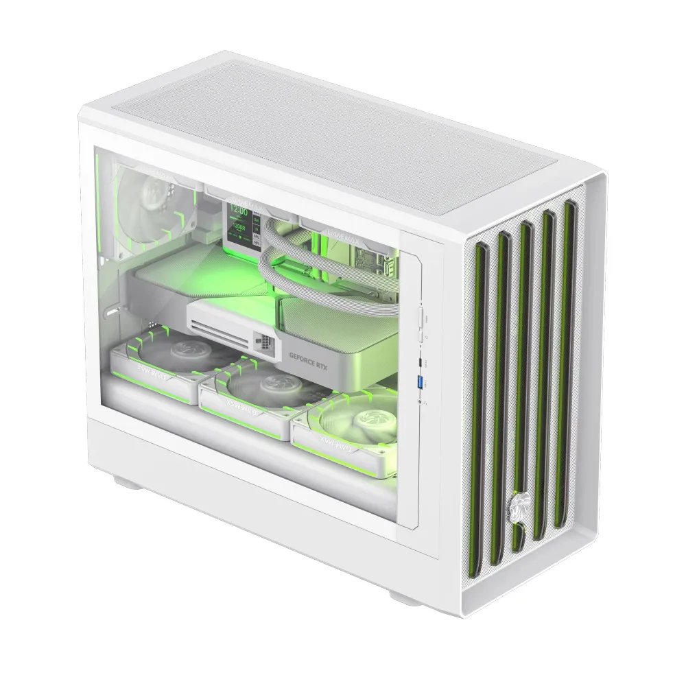 Gamemax кутия Case mATX - CLAW 360 WH - Image 50