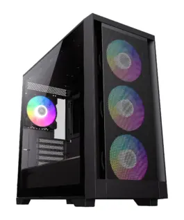 Gamemax кутия Case mATX - DEFENDER MB - Addressable RGB