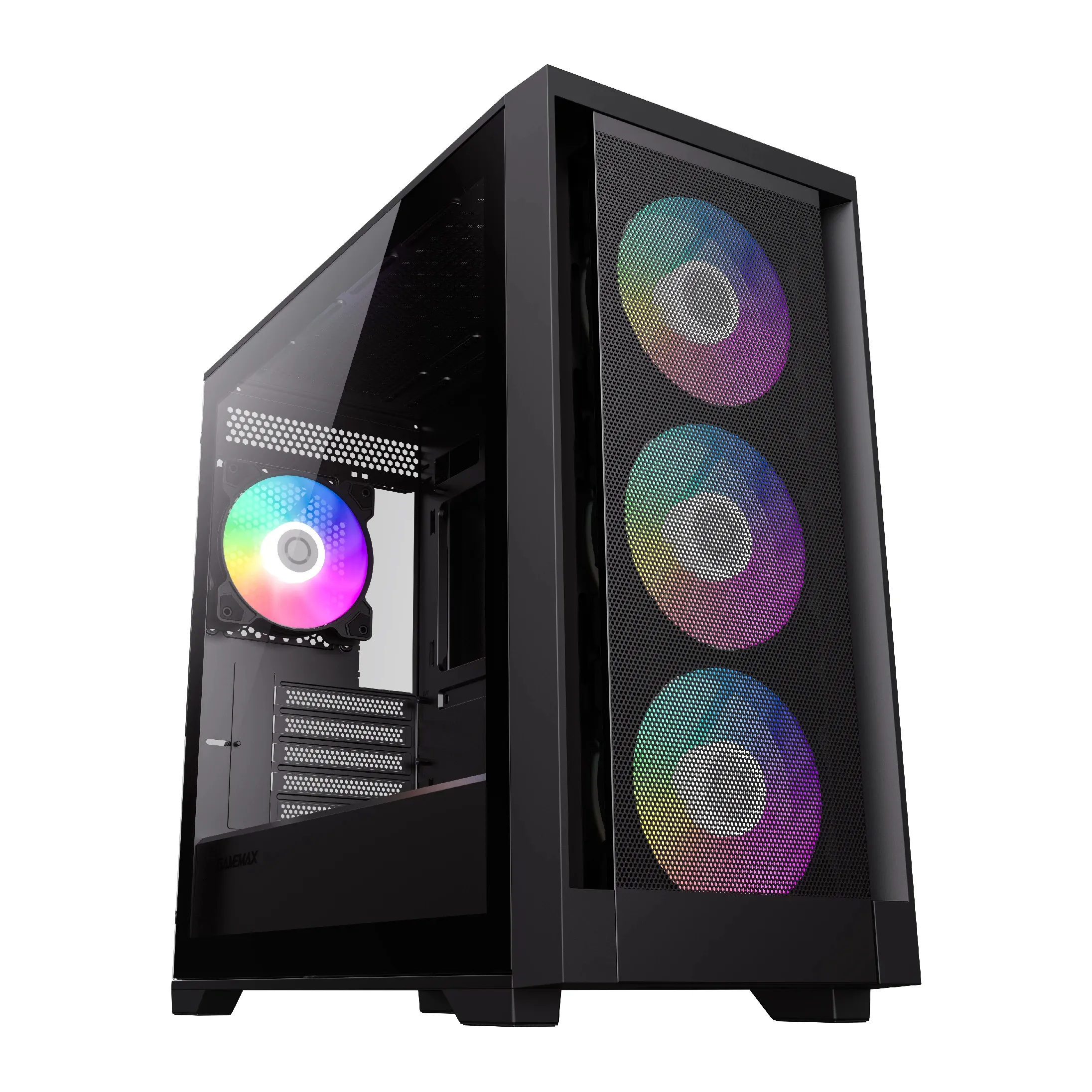 Gamemax кутия Case mATX - DEFENDER MB - Addressable RGB
