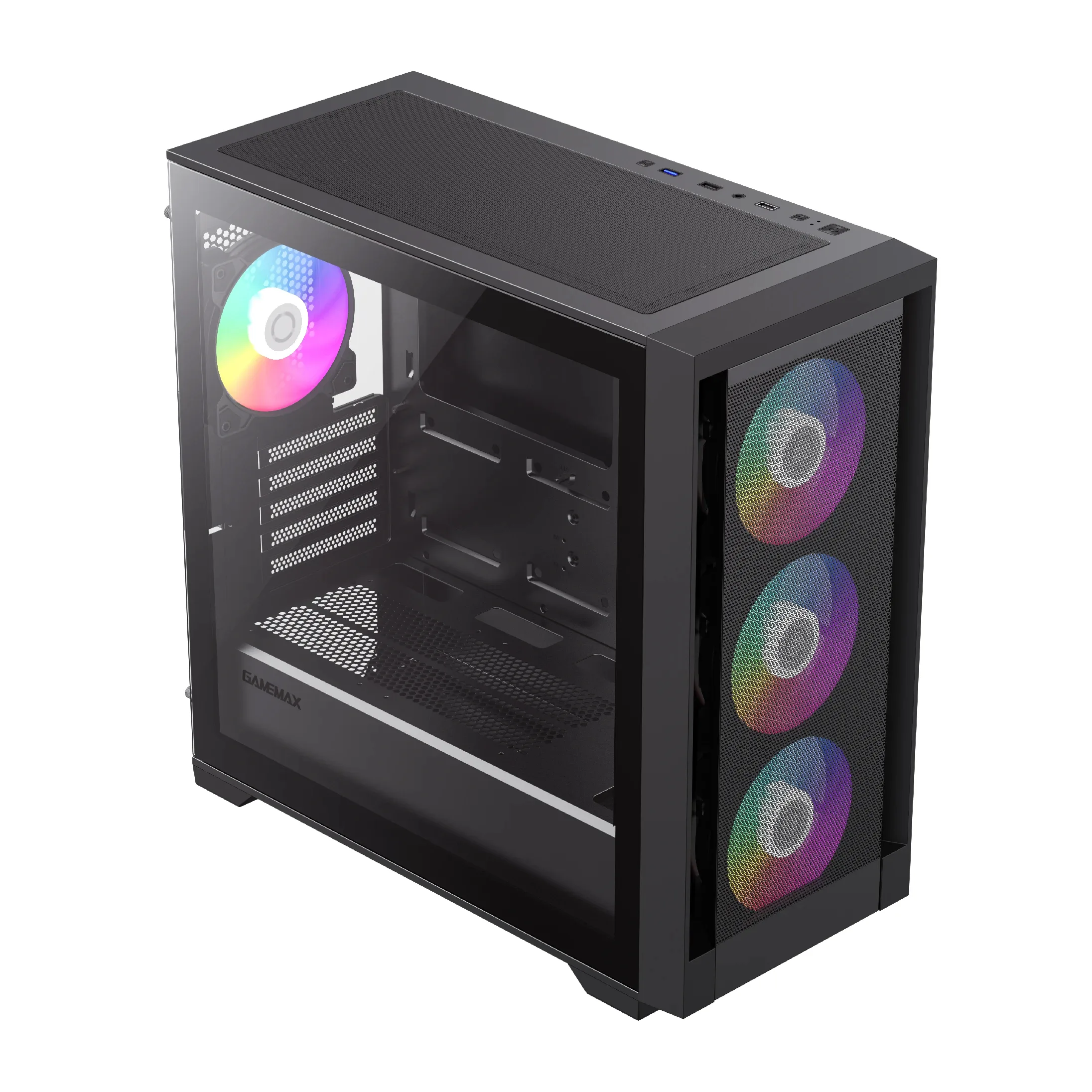 Gamemax кутия Case mATX - DEFENDER MB - Addressable RGB - Image 45