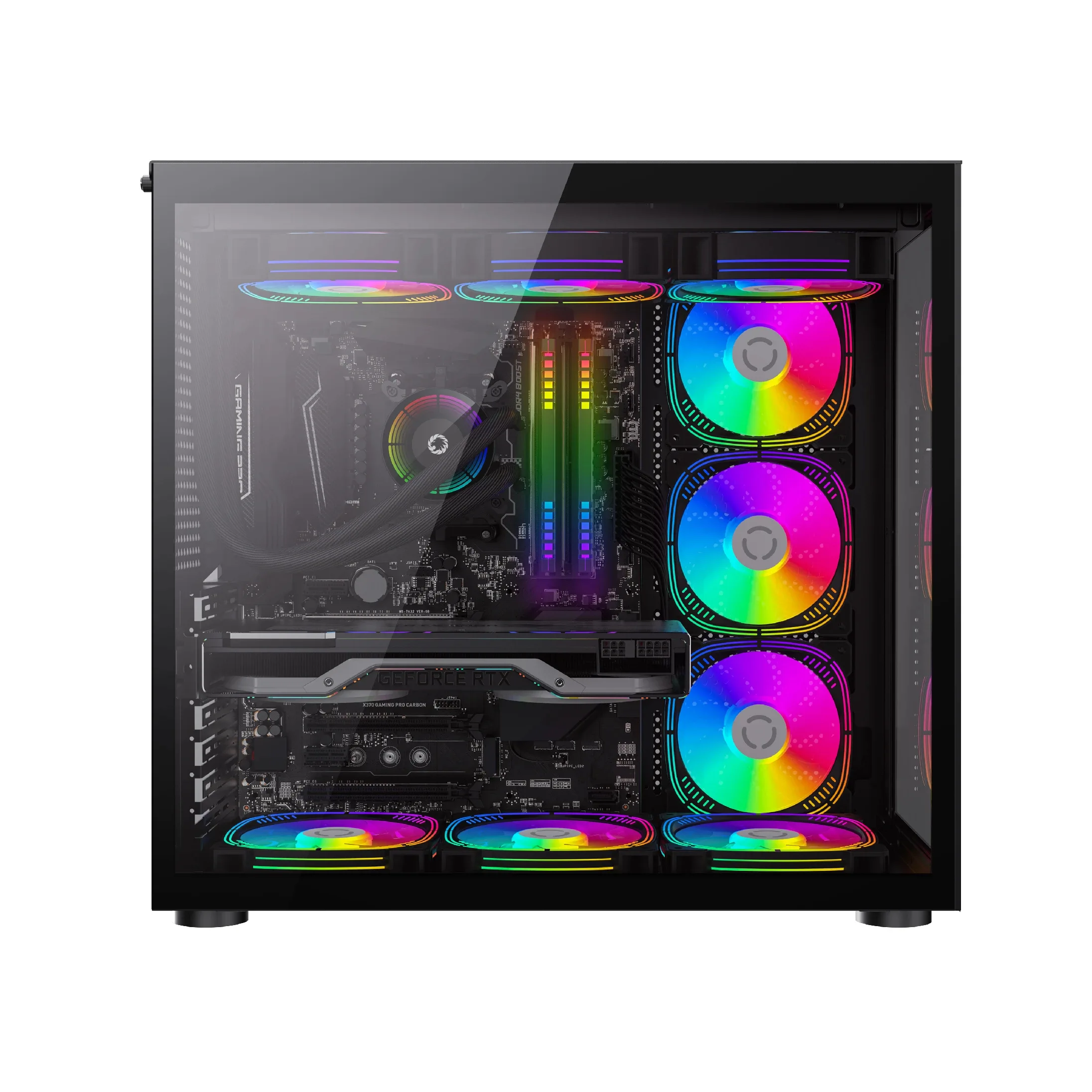 Gamemax кутия Case ATX - Infinity Black - Image 74