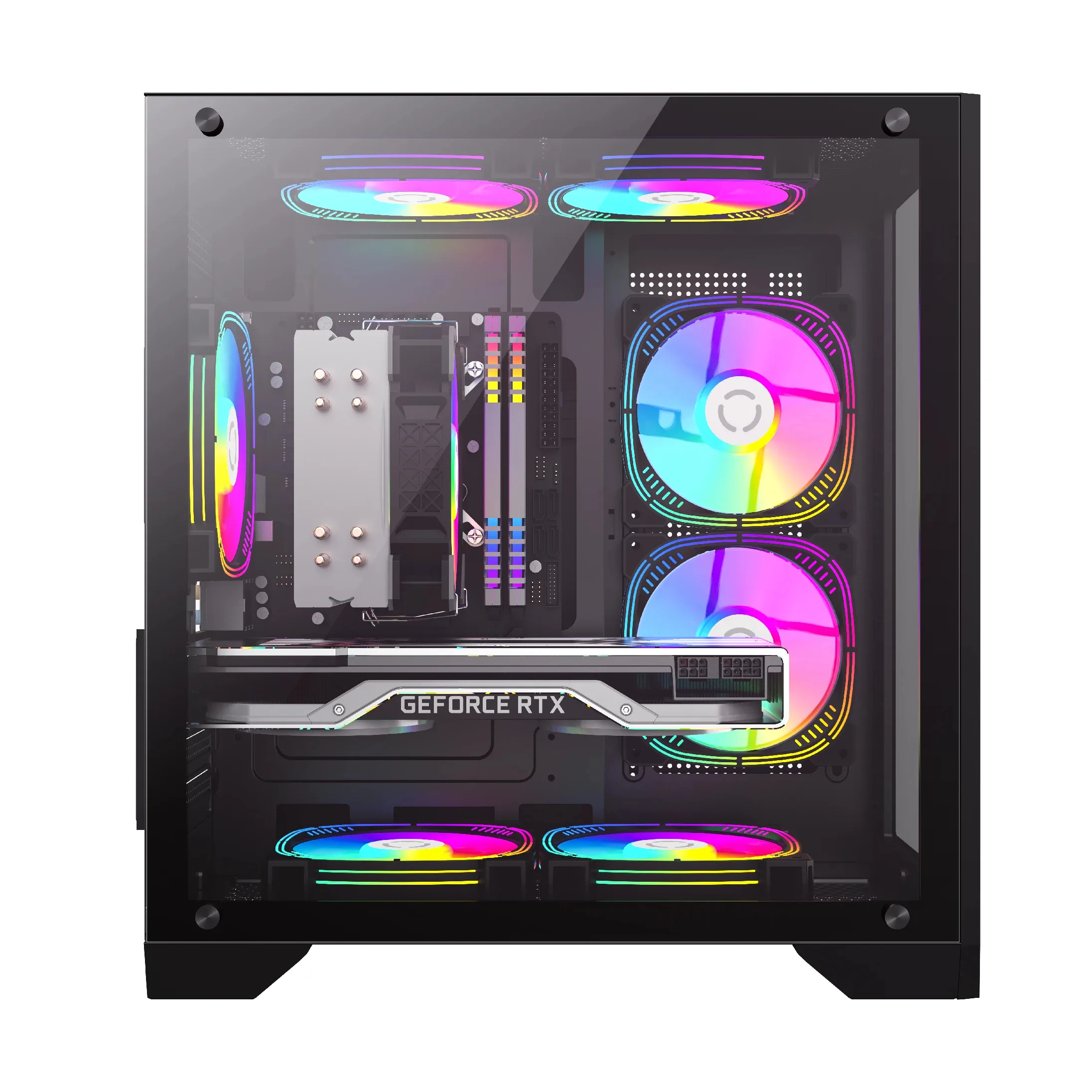Gamemax кутия Case mATX - Infinity Mini Black - Image 44