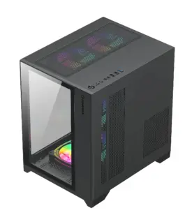 Gamemax кутия Case mATX – Infinity Mini Black