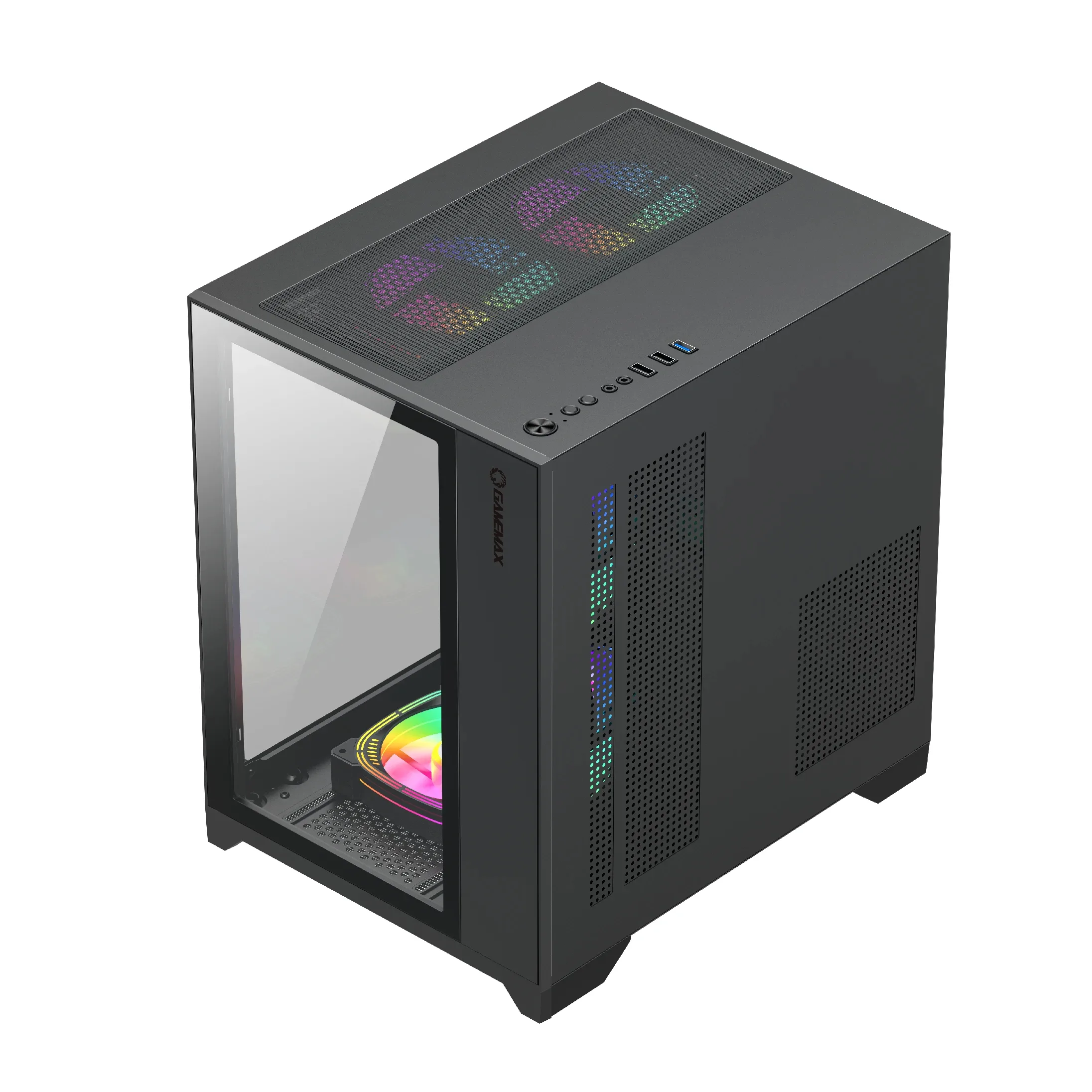 Gamemax кутия Case mATX - Infinity Mini Black - Image 45