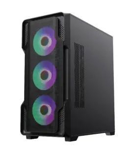 Gamemax кутия Case EATX – SIEGE Black – Addressable RGB