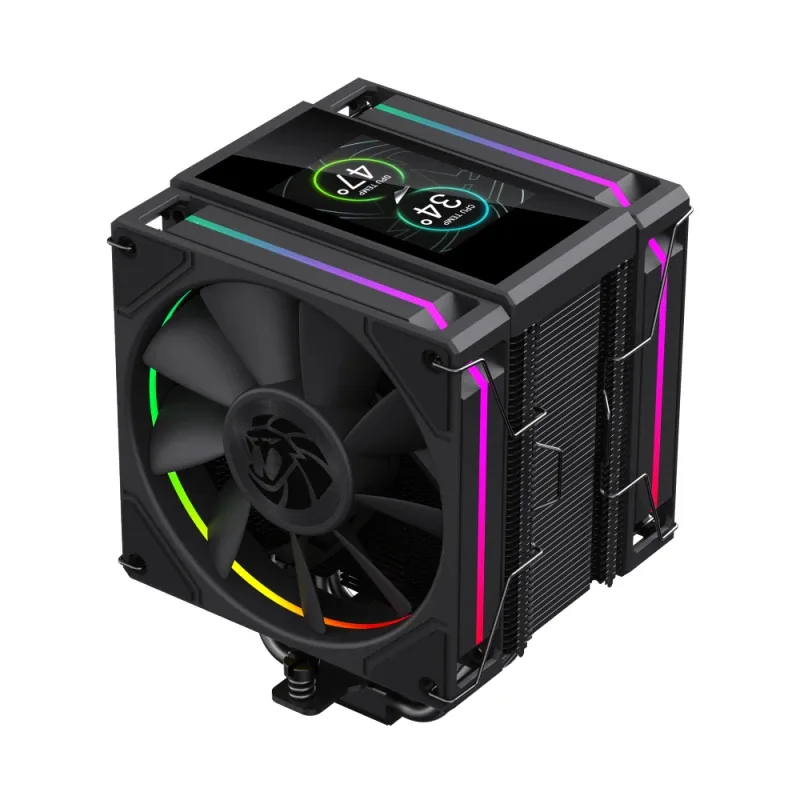 Gamemax охладител CPU Cooler Sigma 620 LCD Black - Addressable RGB - Image 12