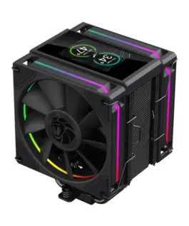 Alternative view of Gamemax охладител CPU Cooler Sigma 620 LCD Black - Addressable RGB