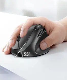 Genius вертикална безжична мишка Vertical Mouse wireless Ergo 8350S – Silent