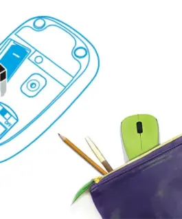 Genius безжична мишка Wireless Mouse – NX-7000 Red –