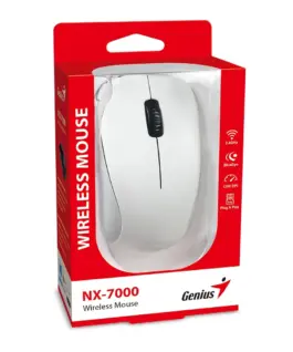 Genius безжична мишка Wireless Mouse – NX-7000 White –