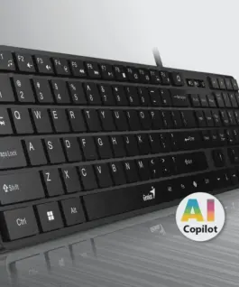 Genius клавиатура Slim Keyboard SlimStar 126 Black – Copilot