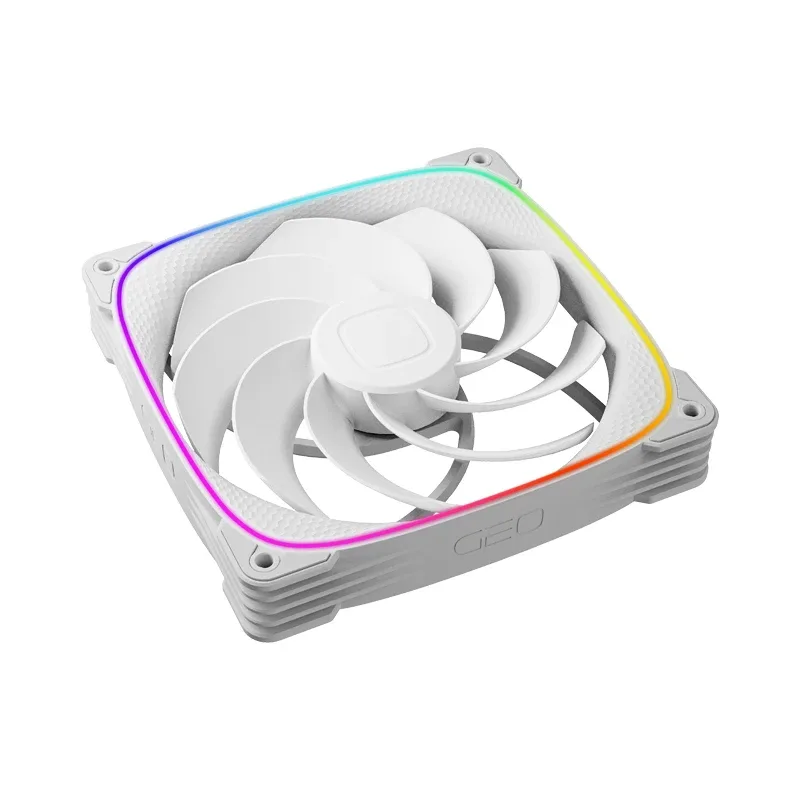 Geometric Future Комплект вентилатори Fan Pack 3-in-1 140 mm, Reversed - Squama 2503RW-14 White - Image 57