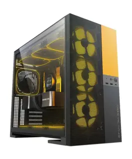 Geometric Future кутия Case EATX – Model 5 Vent Black/Yellow