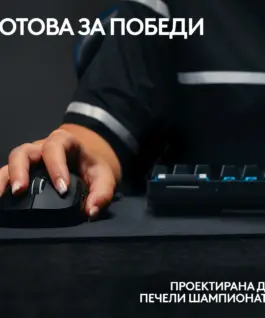 ГЕЙМЪРСКА МИШКА LOGITECH G PRO X Superlight 2 – Wireless – Black – PN