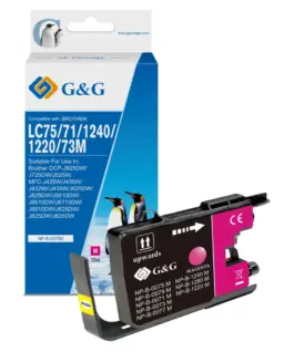 УНИВЕРСАЛНА ГЛАВА ЗА BROTHER MFC J6510/J6710/J6910 - Magenta - LC1240M (LC-1240M) / LC75M (LC-75M) - PN NP-B-0075M -