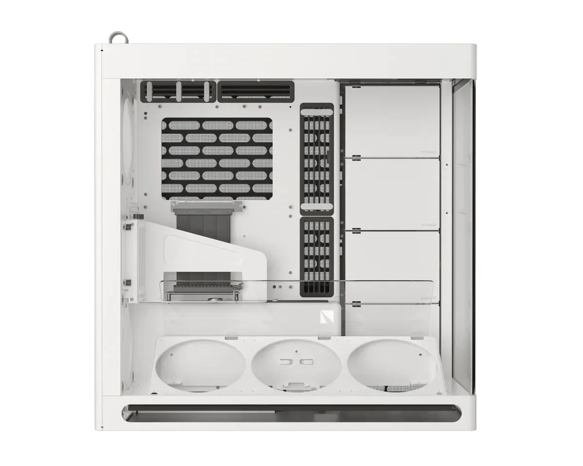 HAVN кутия Case E-ATX - HS 420 VGPU Edition White - PCIe Gen 5 riser included - Image 74
