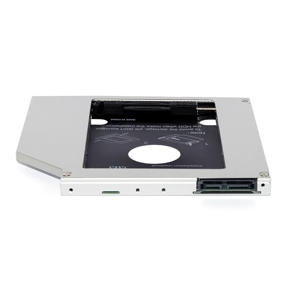 Makki тънко кади за лаптоп Laptop Caddy 9.5mm SATA3 with LED/switch MAKKI-CADDY-95-LS - Image 57