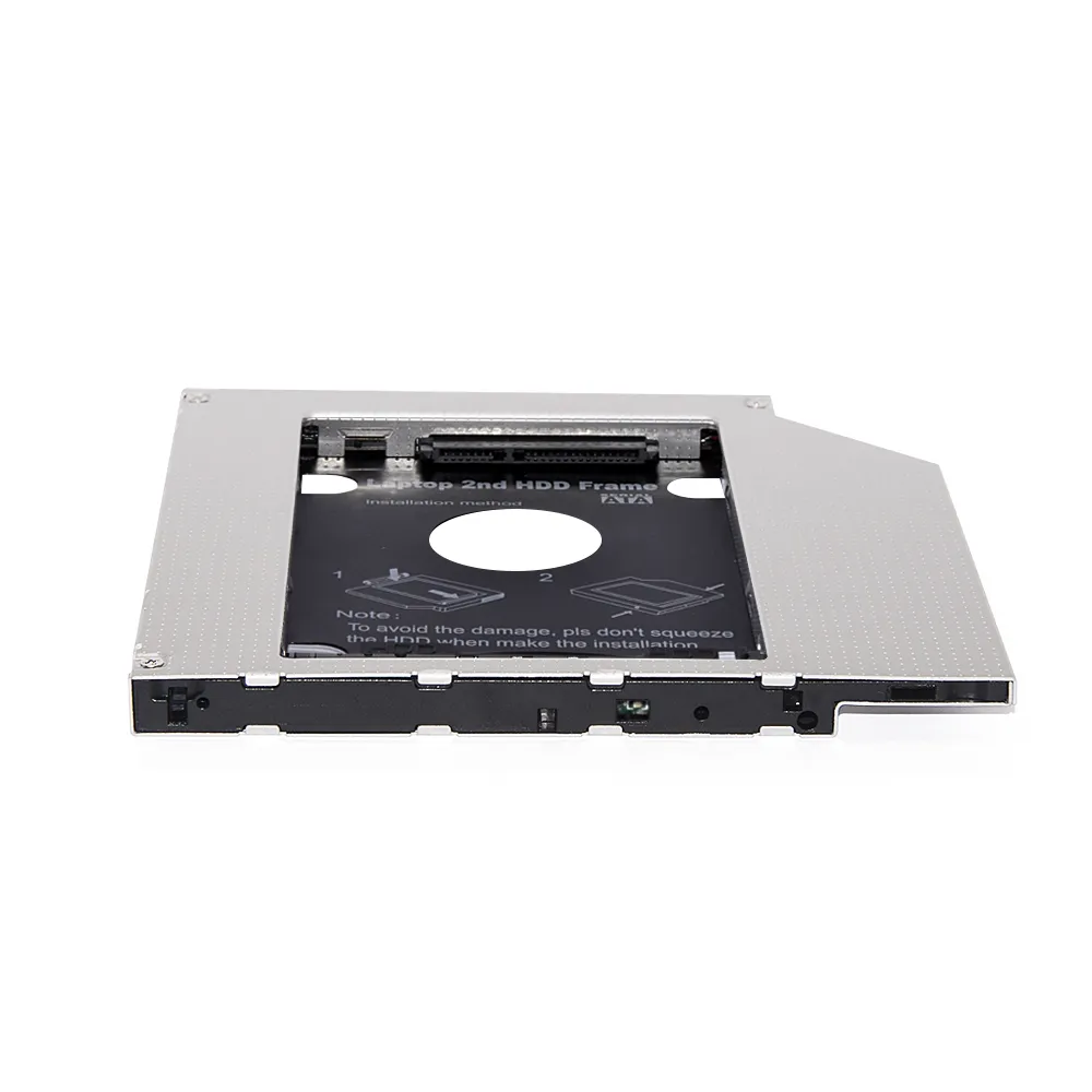 Makki тънко кади за лаптоп Laptop Caddy 9.5mm SATA3 with LED/switch