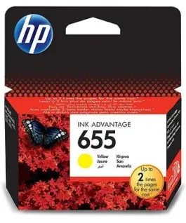 ГЛАВА ЗА HEWLETT PACKARD Deskjet ink advantage 3525/4615/4625/5522/6525 - Yellow - /655/ - PN