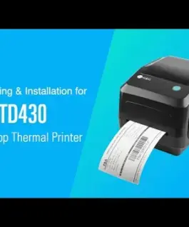 ЕТИКЕТЕН ПРИНТЕР – DESKTOP BARCODE PRINTER G&G – USB+Bluetooth+WiFi – PN TD-403T