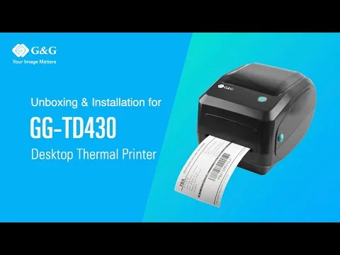 ЕТИКЕТЕН ПРИНТЕР - DESKTOP BARCODE PRINTER G&G - USB+Bluetooth+WiFi - PN TD-403T (TD403T) - Image 33