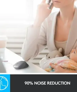 МИШКА LOGITECH M330 SILENT PLUS – Black – PN 910-004909