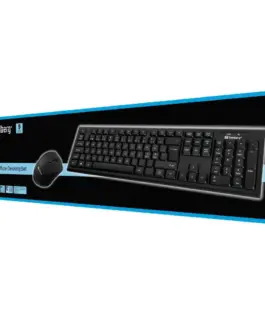 КОМПЛЕКТ МИШКА + КЛАВИАТУРА SANDBERG – Black – PN