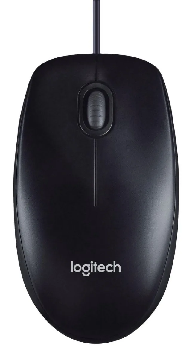 МИШКА LOGITECH M90 - Жична - Black - PN 910-001793