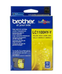 ГЛАВА ЗА BROTHER MFC 6490CW/DCP 6690CW - Yellow - HIGH CAPACITY - PN LC1100HYY (LC-1100HYY)