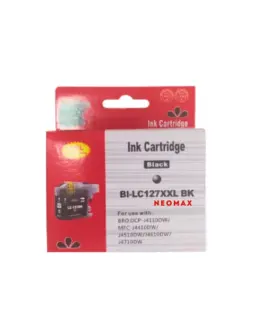 ГЛАВА ЗА BROTHER DCP J4110DW/MFC J4410DW/J4510DW/J4610DW/J4710DW - HIGH CAPACITY - Black - LC127XLBK (LC-127XLBK) - PN B