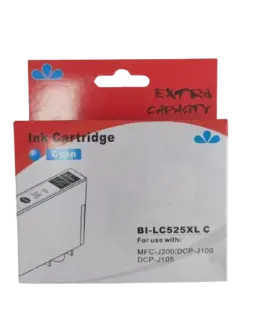 ГЛАВА ЗА BROTHER DCP J100/J105/MFC J200 - Cyan - HIGH CAPACITY - LC525XLC (LC-525XLC) - PN BI-LC525XLC -