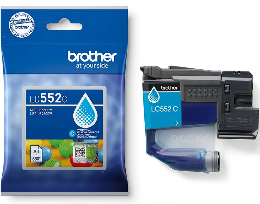 ГЛАВА ЗА BROTHER MFC-J3660DW/MFC-J3960DW - Cyan - PN LC552C (LC-552C)