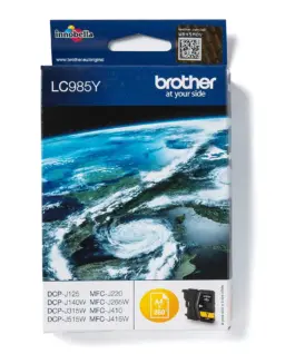 ГЛАВА ЗА BROTHER MFC J220/J265/J410/J415/J615/DCP J125/J315/J515 - Yellow - PN LC985Y