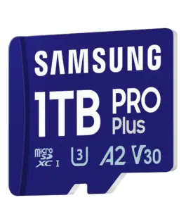 Alternative view of Карта памет Samsung PRO Plus 1 TB, microSDXC UHS-I Class 10, с адаптер
