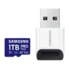Карта памет Samsung PRO Plus 1 TB microSDXC UHS-I Class 10 с адаптер