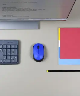 МИШКА LOGITECH M171 – Wireless / Безжична – Blue Black – PN