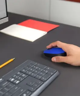 МИШКА LOGITECH M171 – Wireless / Безжична – Blue Black – PN