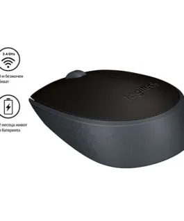 МИШКА LOGITECH M171 – Wireless / Безжична – Black – PN