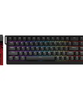 Madlions професионална геймърска механична клавиатура Professional Gaming Mechanical Keyboard MAD 68 HE RGB - 1K Magnetic Amber Pro Switches -