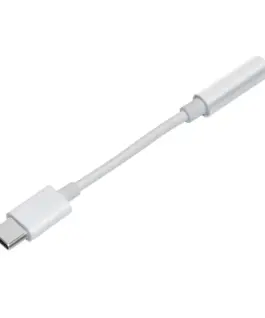 Alternative view of Makki преходник Adapter Type-C M to 3.5mm audio jack 4P F, White - MAKKI-CBL-C-AUDIO-WH