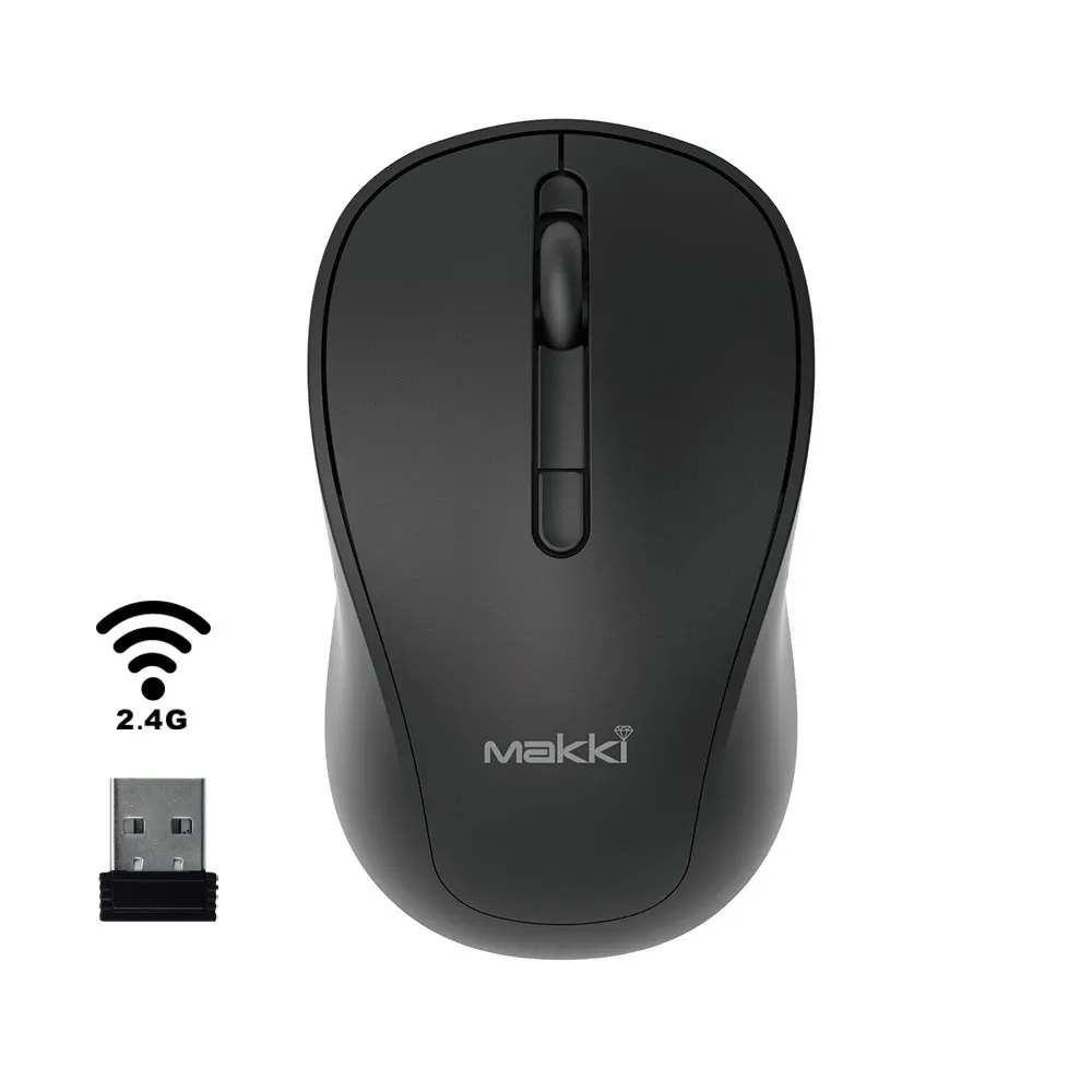Makki безжична мишка Wireless Mouse MAKKI-MSX-2408 - Silent 1600dpi 2.4G