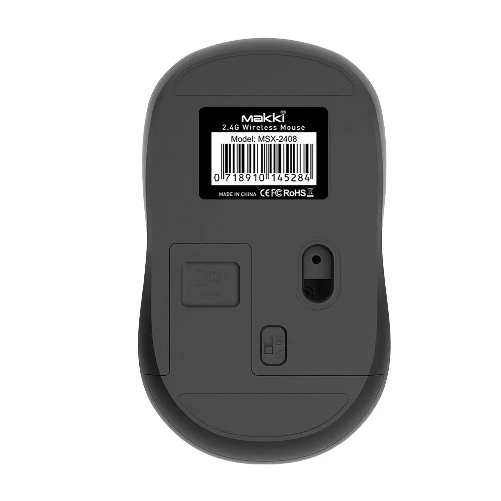 Makki безжична мишка Wireless Mouse MAKKI-MSX-2408 - Silent, 1600dpi, 2.4G - Image 87