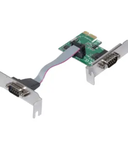 Alternative view of Makki нископрофилна карта Low Profile PCI-E card to 2 x Serial port - MAKKI-PCIE-SERIAL-LP