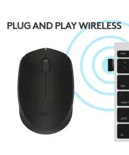 МИШКА LOGITECH M171 – Wireless / Безжична – Black – PN