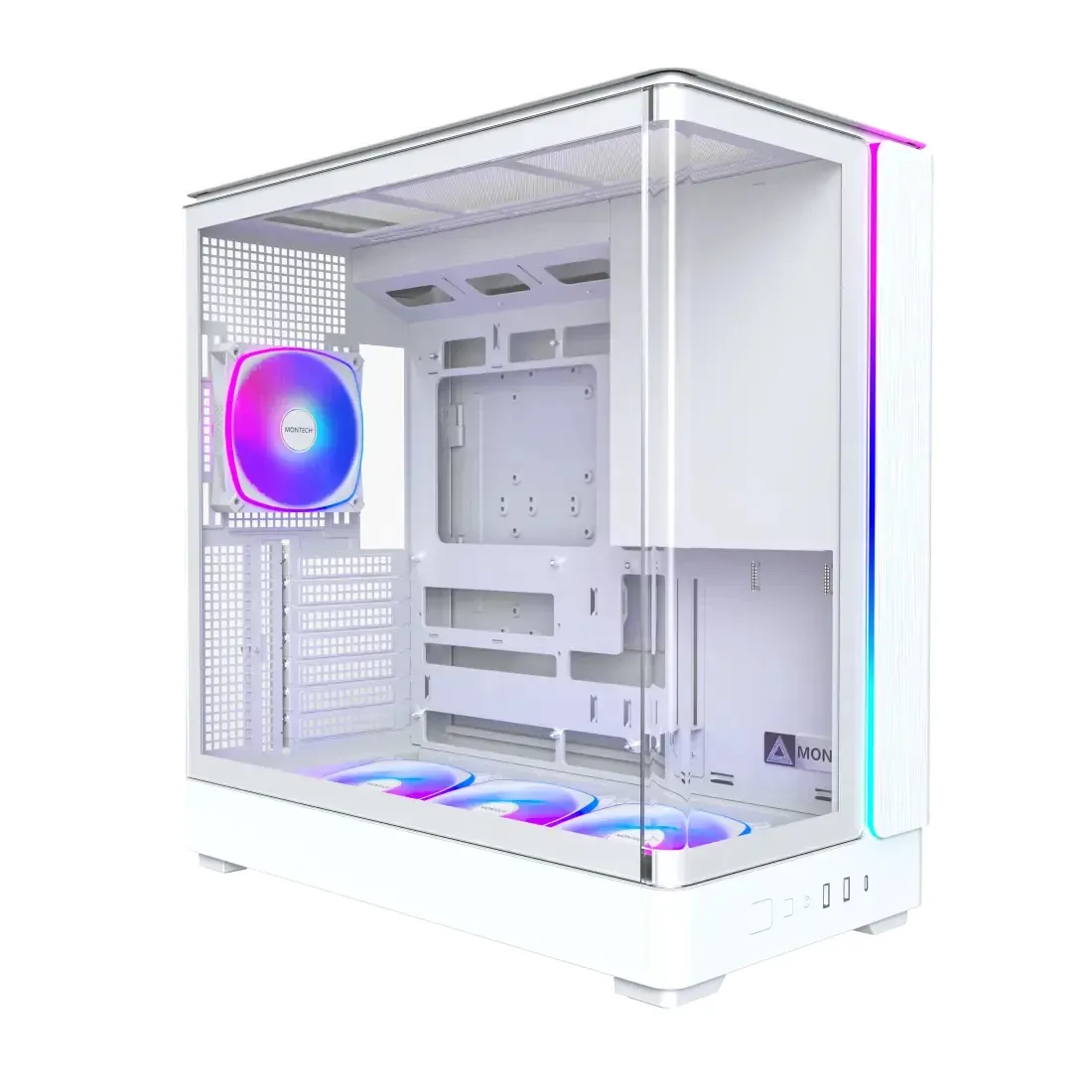 Montech кутия Case ATX - KING 45 PRO (W) - 4 x 120 mm A-RGB USB-C