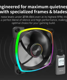 Montech вентилатор RX140 PWM