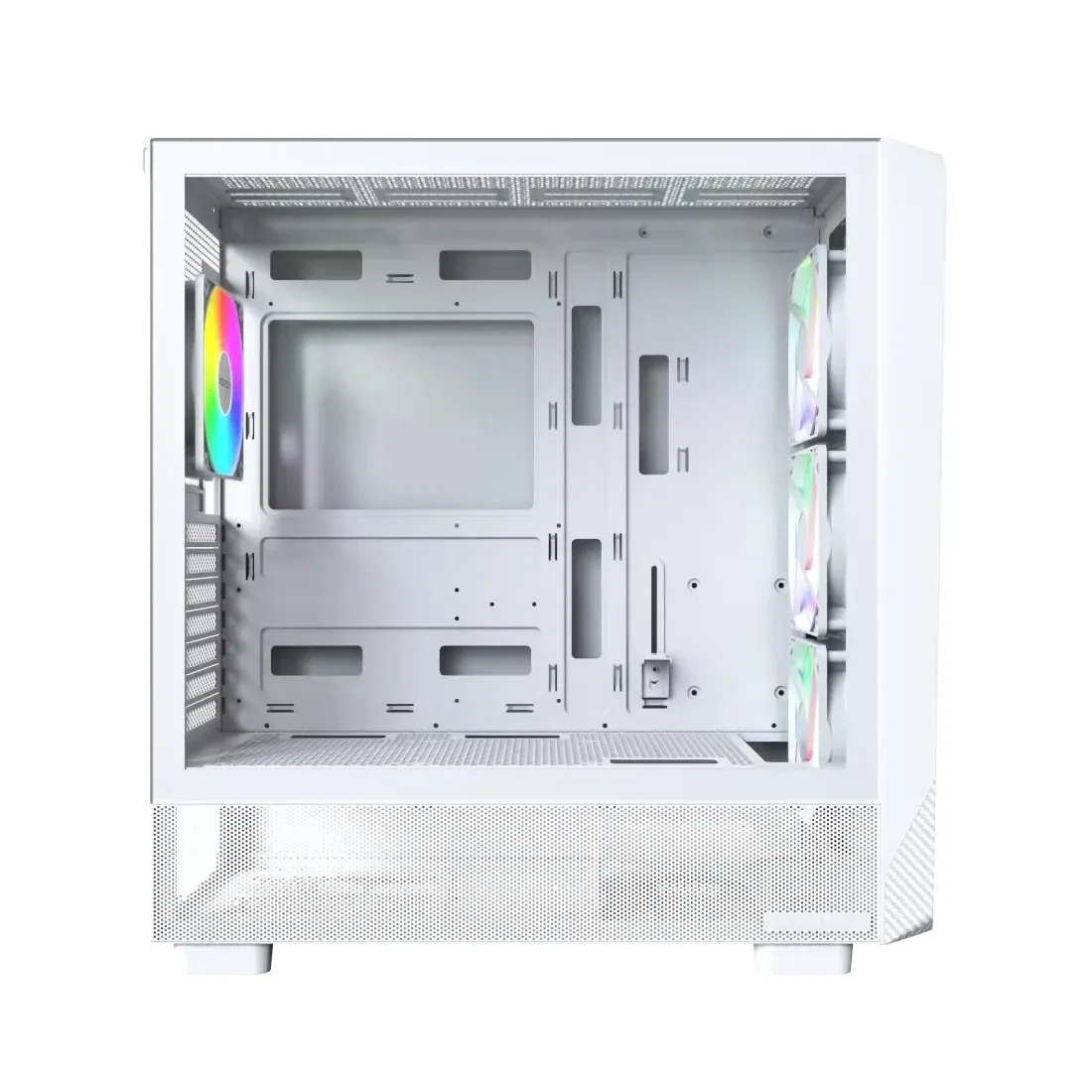 Montech кутия Case ATX - X5 (W) - 4 A-RGB fans, USB-C - Image 53