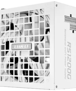 Захранващ блок Lian Li RS 1200W 80+ Gold PCIe 5.1 ATX 3.1 RS Hub - Бял