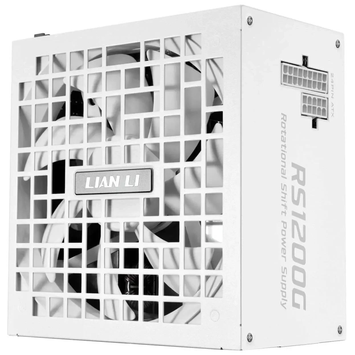 Захранващ блок Lian Li RS 1200W 80+ Gold PCIe 5.1 ATX 3.1 RS Hub - Бял